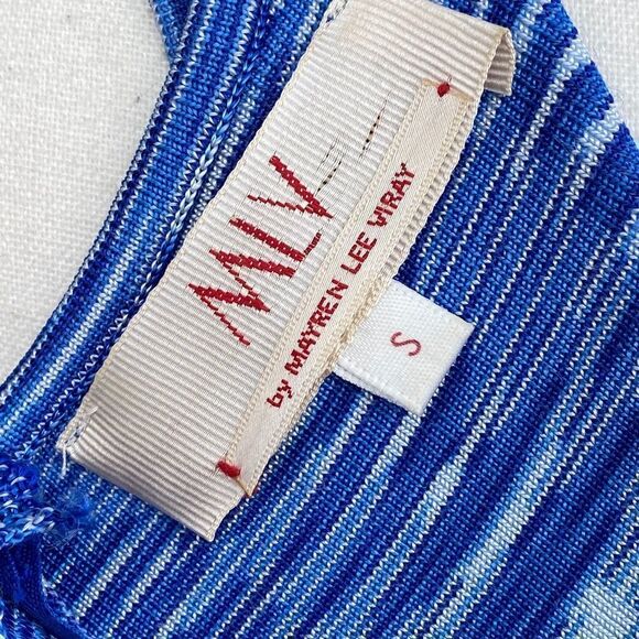 MLV Blue Mayren Lee Viray Stretch Summer dress - Picture 7 of 9